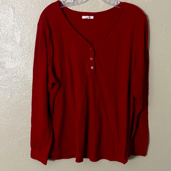 Maurice’s Plus Size Women’s Top Red 1X - Picture 1 of 6